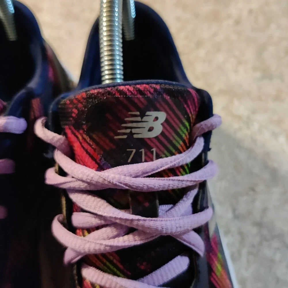 New Balance 711 Shoes Women's 7.5 D Running Gym Comfort Sneakers Rainbow